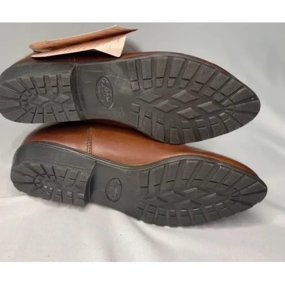 Santana Canada Tall Boots Womens Size 6.5M Brown Leather Brown Pull on NWT
