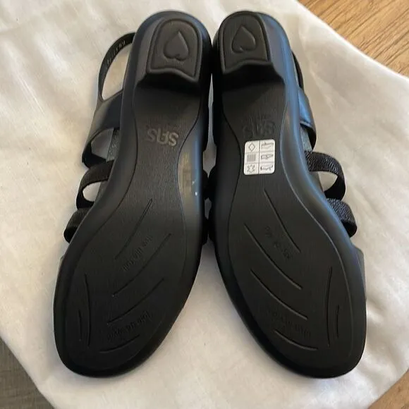 SAS BLACK SANDALS.  NEW.  STYLE IS ALLEGRO.   NEW IN BOX. SIZE IS NARROW.