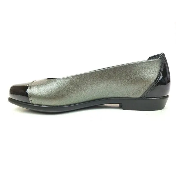 SAS Coco Comfort Ballet Flat Shoes Black 6 W
