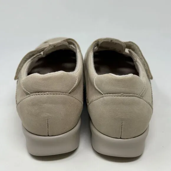 SAS Roamer Shoes Womens 7 M Tan Brown Leather Mary Jane Strap Comfort