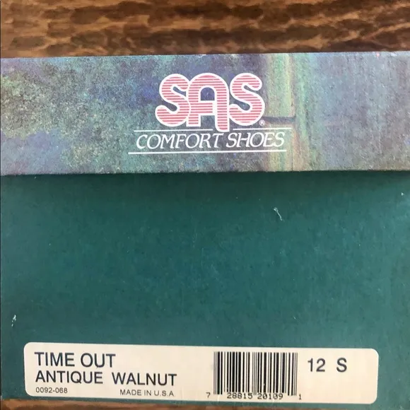 SAS Time Out Antique Walnut Lace-up Shoes - Size 12S (EUC)
