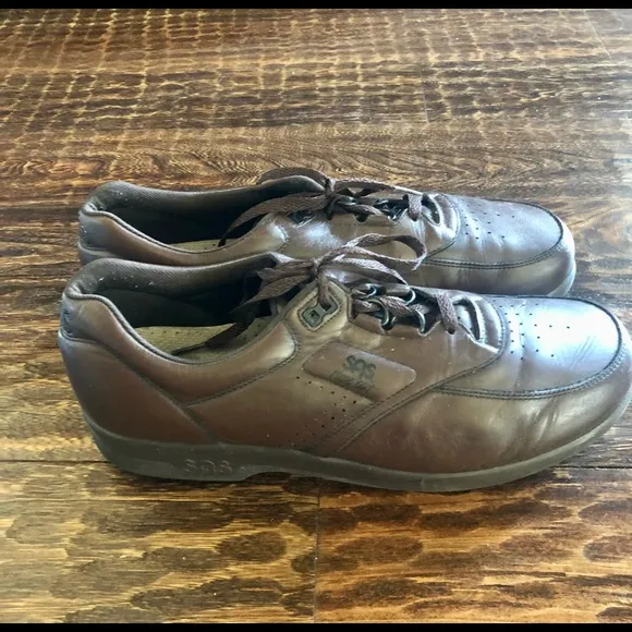SAS Time Out Antique Walnut Lace-up Shoes - Size 12S (EUC)