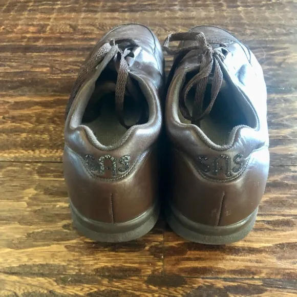 SAS Time Out Antique Walnut Lace-up Shoes - Size 12S (EUC)