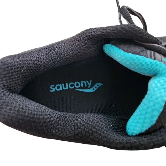 SAUCONY Grid Ramble TR3 Blk/Gry/Teal Womens Comfort Shoes Size 8