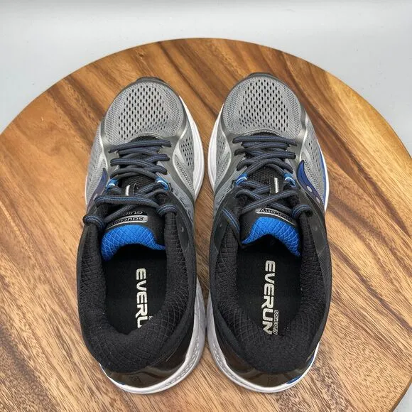 Saucony Guide 10 Shoes Mens Size 8 Gray Blue Running Comfort Sneakers S20351-1