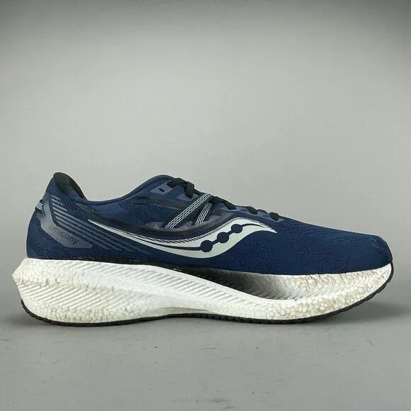 Saucony Triumph 20 Men’s Size 13 Twilight Rain Running Shoes Athletic Sneakers