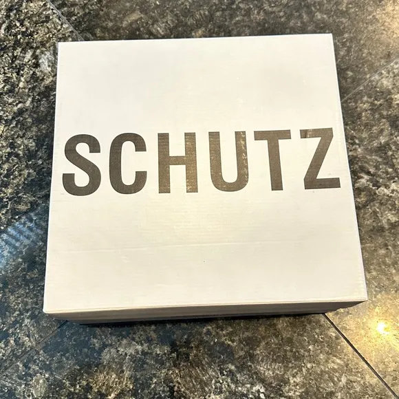 Schutz Analeah Snake-Print Leather Tall Boots in Size 8