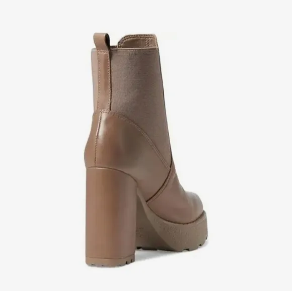 Schutz Billie Leather Platform Boots NEW Size 10B MSRP $198
