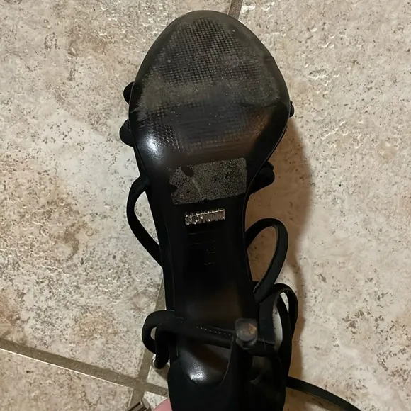 SCHUTZ Nadira Sandals Black Suede