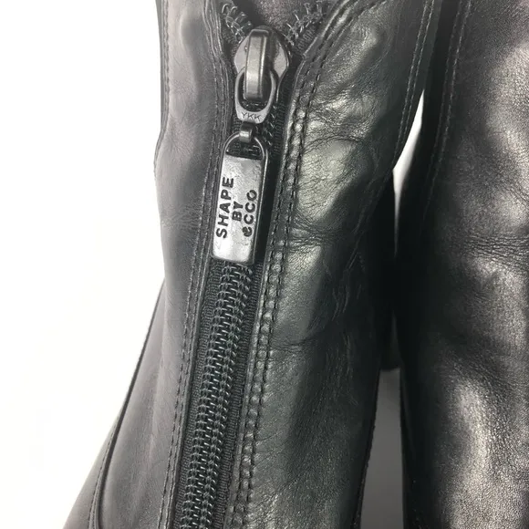 Shape by Ecco Zip Down Ankle Boots