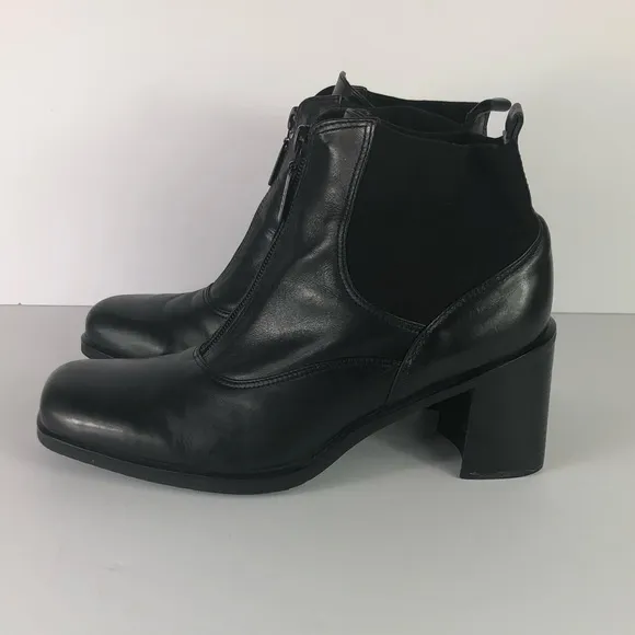 Shape by Ecco Zip Down Ankle Boots