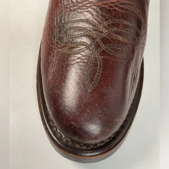 Shepler’s Tall Buckaroo Cowboy Boots 9 D Oil Resistant Work Sole