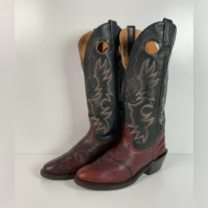 Shepler’s Tall Buckaroo Cowboy Boots 9 D Oil Resistant Work Sole