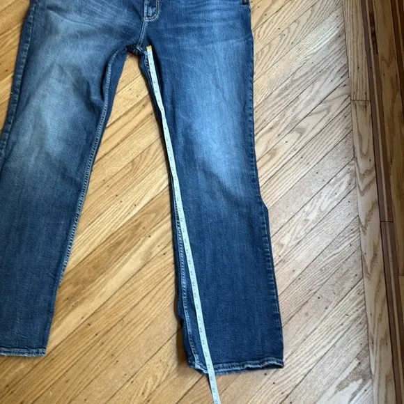 Silver Jeans Suki Slim Bootcut Jeans SZ 20 L33 Mid Rise Stretch Faded Wash
