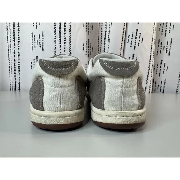 Simple Mens Suede Shoes 7.5 M 9.5 W Taupe 90s Grunge Comfort Classic Rock Retro