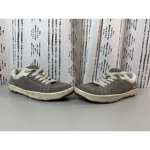 Simple Mens Suede Shoes 7.5 M 9.5 W Taupe 90s Grunge Comfort Classic Rock Retro