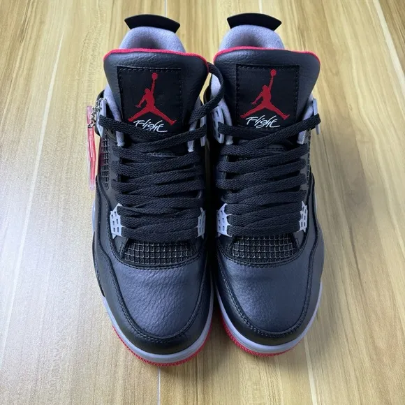 Size 11 Men's Shoes- Jordan 4 Retro &quot;BredReimagined&quot; - Preowned