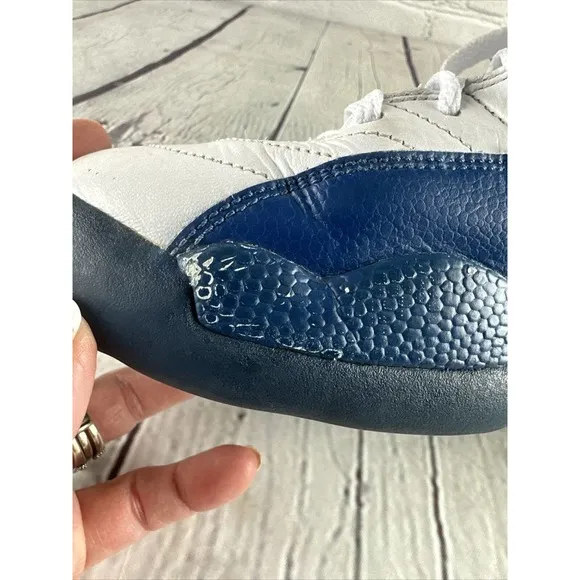 Size 7Y‎ / 8.5 W🔥 Authentic Nike Air Jordan 12 Retro French Blue 2016