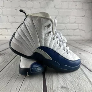 Size 7Y‎ / 8.5 W🔥 Authentic Nike Air Jordan 12 Retro French Blue 2016