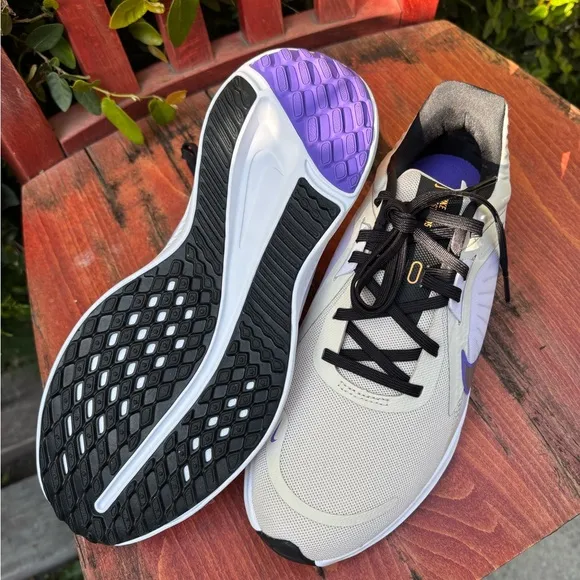 Size 9 Womens Nike Quest 5 Khaki New Ivory/purple DD9291-101