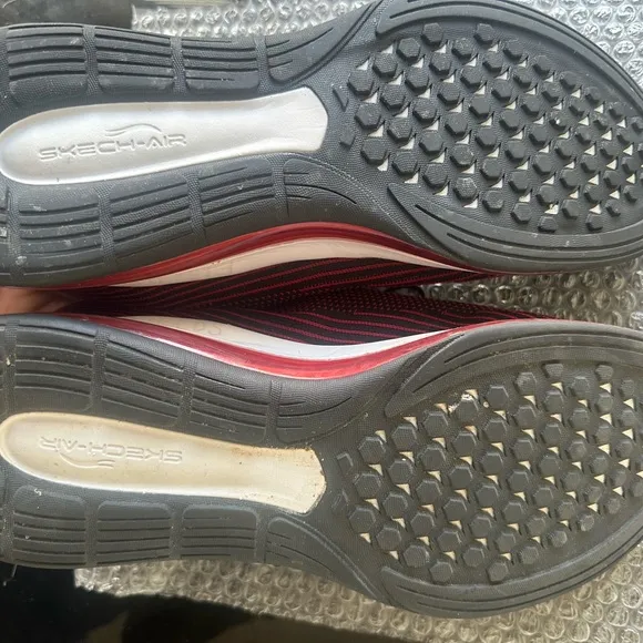 Skechers air element 2.0  Men's Red Athletic Shoes
