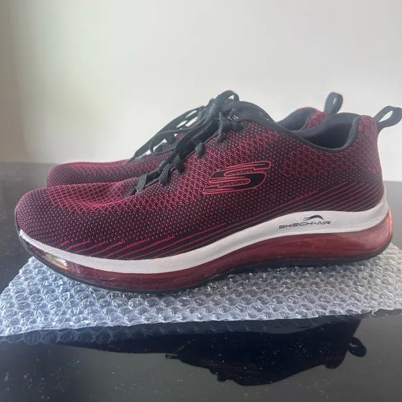 Skechers air element 2.0  Men's Red Athletic Shoes
