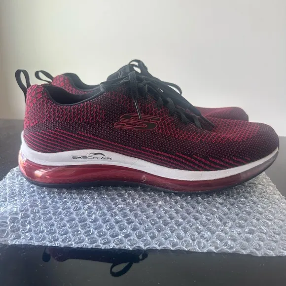 Skechers air element 2.0  Men's Red Athletic Shoes
