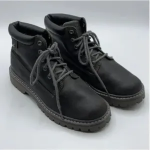 Skechers Combat Boots Sergeants - Verdict Chick Black Size 8