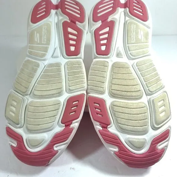 Skechers Go Run Athletic Shoes Sneakers 17691 Red Pink Women's US Size 10 -EU 40