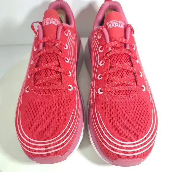 Skechers Go Run Athletic Shoes Sneakers 17691 Red Pink Women's US Size 10 -EU 40