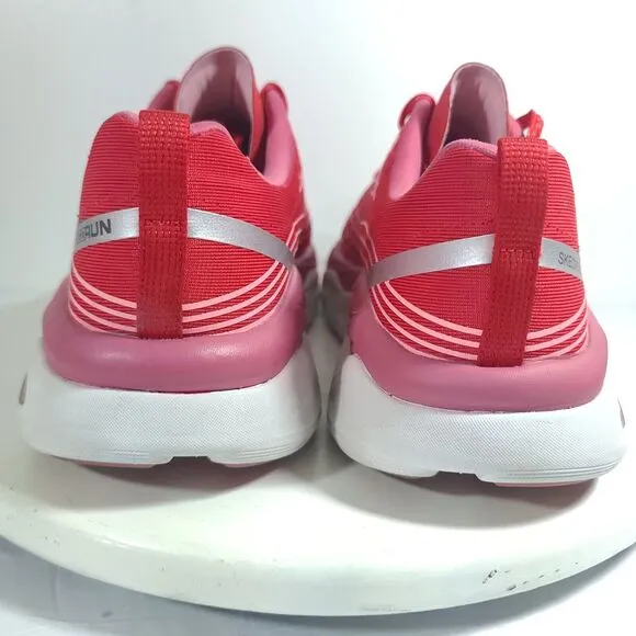 Skechers Go Run Athletic Shoes Sneakers 17691 Red Pink Women's US Size 10 -EU 40