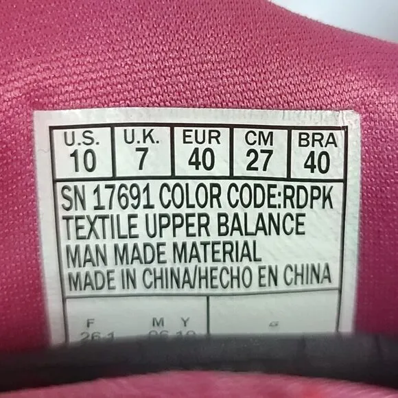 Skechers Go Run Athletic Shoes Sneakers 17691 Red Pink Women's US Size 10 -EU 40