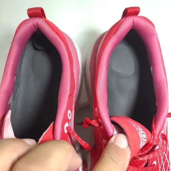 Skechers Go Run Athletic Shoes Sneakers 17691 Red Pink Women's US Size 10 -EU 40