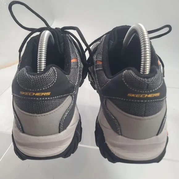Skechers Mens After Burn Memory Fit 50125 Gray Casual Shoes Sneakers‎ US Size 11