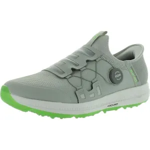 Skechers Mens Gray Sport Slip-On Trainers Golf Shoes Sneakers New