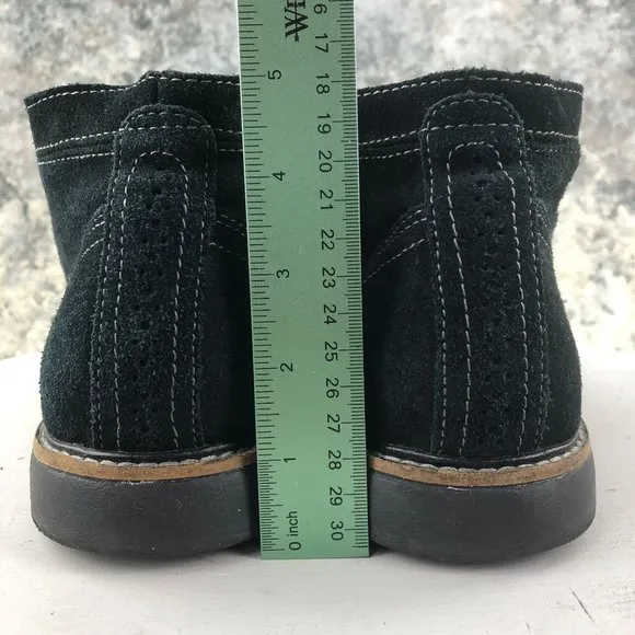Skechers Mens Size 10.5 Mark Nason Stroud Black Leather Suede Chukka Boots 68099