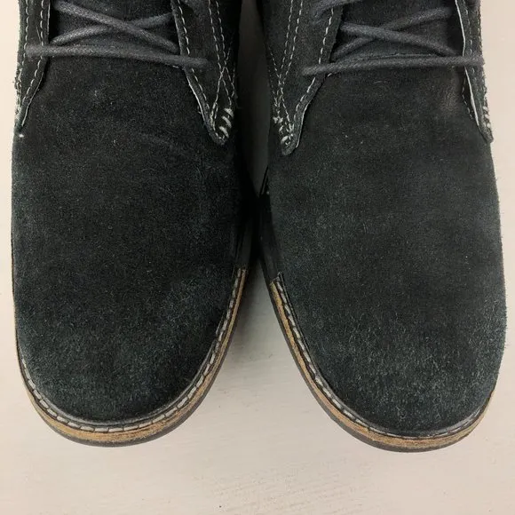 Skechers Mens Size 10.5 Mark Nason Stroud Black Leather Suede Chukka Boots 68099
