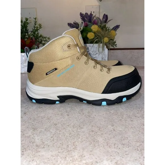 Skechers WOMEN'S Work: Trego Boots- Scarsoll Size 8