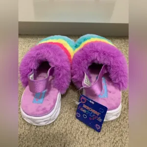 Sketches heart lights girls sandals size 9