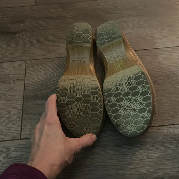 Slip on clog sandals