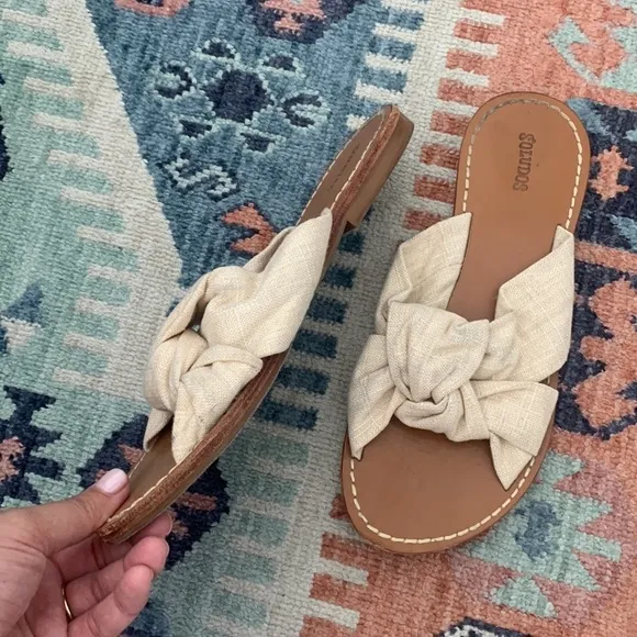 Soludos sandals size 7. Lightly worn.