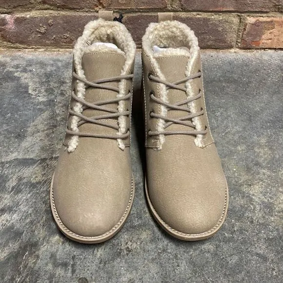 Sonoma Goods For Life® Marbling Taupe Ankle Boots Size 8 NWT