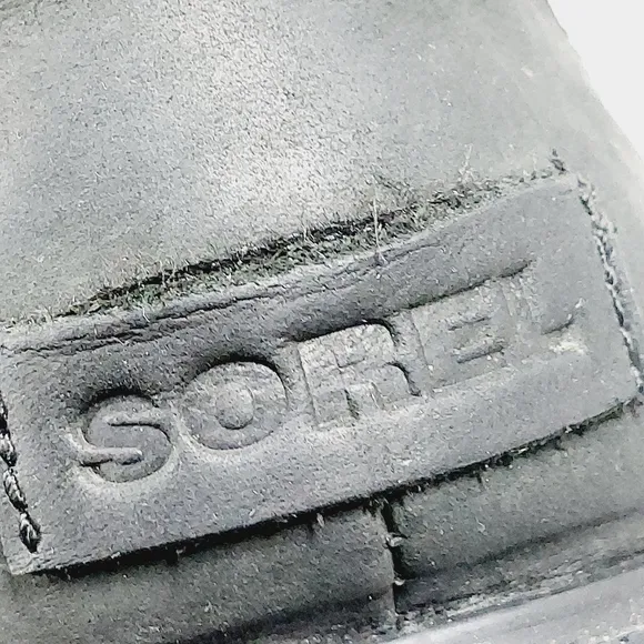 Sorel Ainsley Conquest Waterproof Grey Leather Lace Up Hiking Boots K911