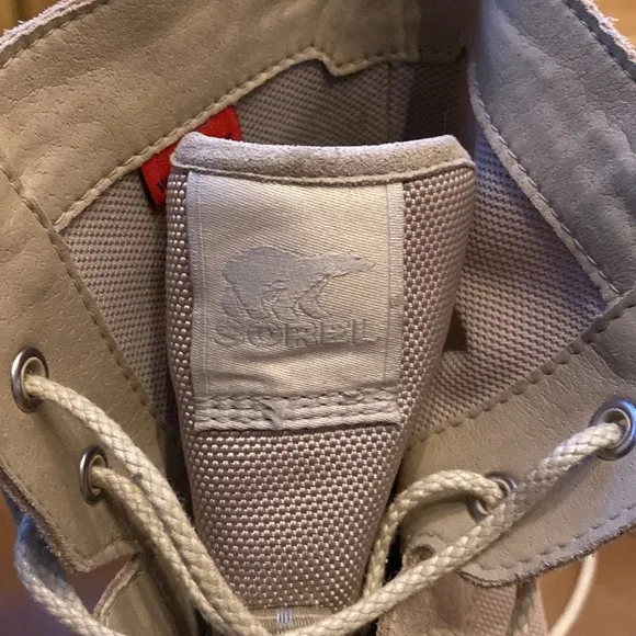 Sorel brand new work boots 🥾 tan waterproof