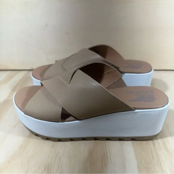 Sorel Cameron Flatform Mule Sandals Women’s Size 7
