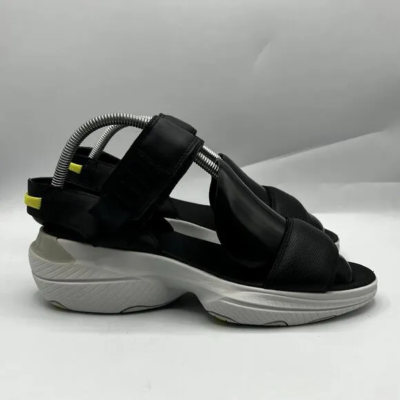 Sorel Explorer Blitz Stride Sandals Womens Size 9 Black MoonStone Strap Shoes