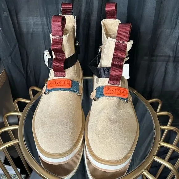 Sorel Hi-Line EQ Chelsea Boots - Waterproof, Suede  NEW