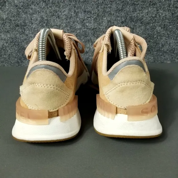 Sorel Kinetic Lite Lace NL3516-257 Women’s Size 7.5 Natural Tan Peach Shoes