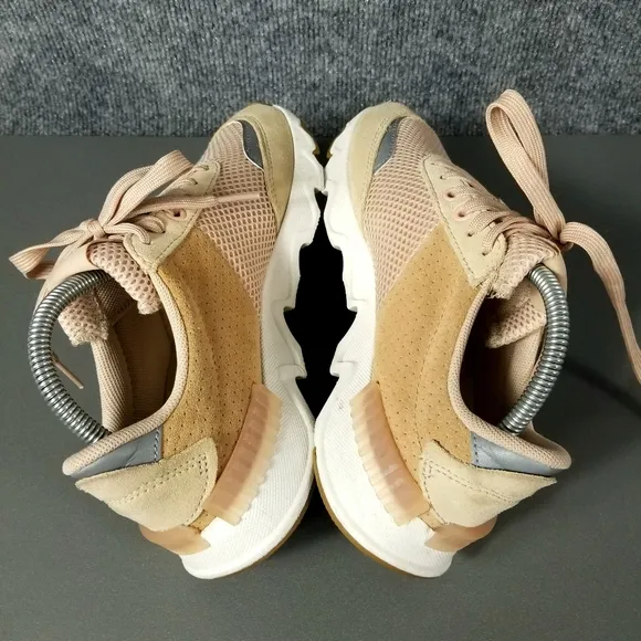 Sorel Kinetic Lite Lace NL3516-257 Women’s Size 7.5 Natural Tan Peach Shoes