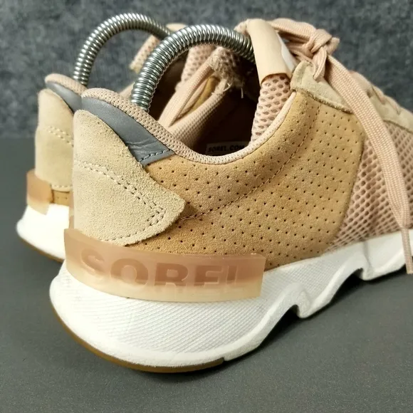 Sorel Kinetic Lite Lace NL3516-257 Women’s Size 7.5 Natural Tan Peach Shoes